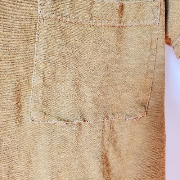 Anthro Amadi Goldenrod Yellow Gathered Back Top - Picture 6 of 6